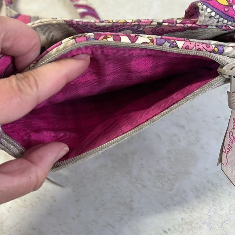 Vera Bradley Paisley meets Plaid Crossbody